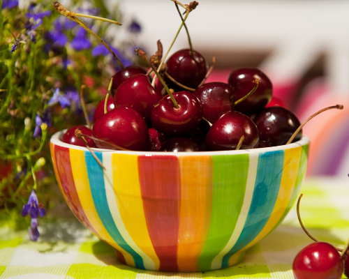 bowl of cherries