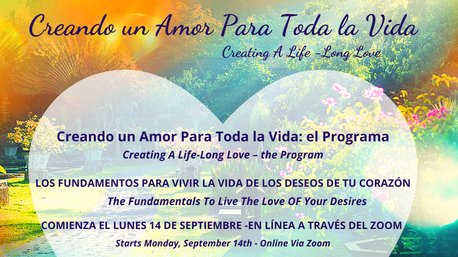 overview graphic for the sales page for creating a life-long love/bilingual program